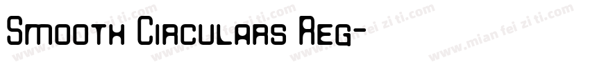 Smooth Circulars Reg字体转换